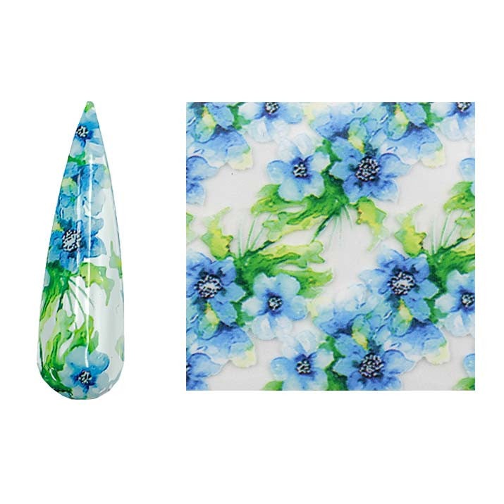 Transfer Foil Design - 108 Diamond Nail Supplies