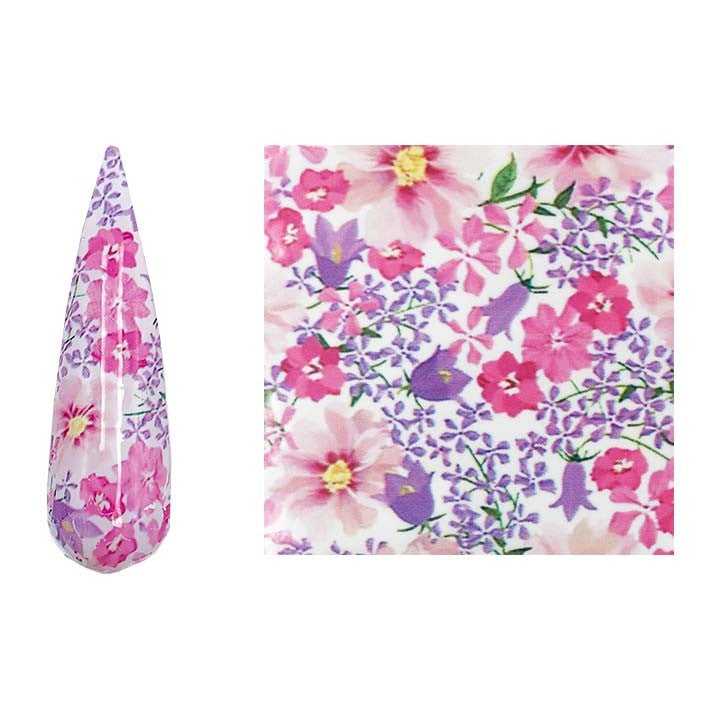 Transfer Foil Design - 125 Diamond Nail Supplies