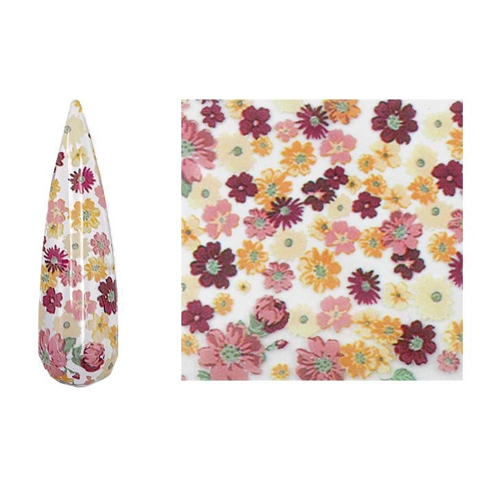 Transfer Foil Design - 132 Diamond Nail Supplies