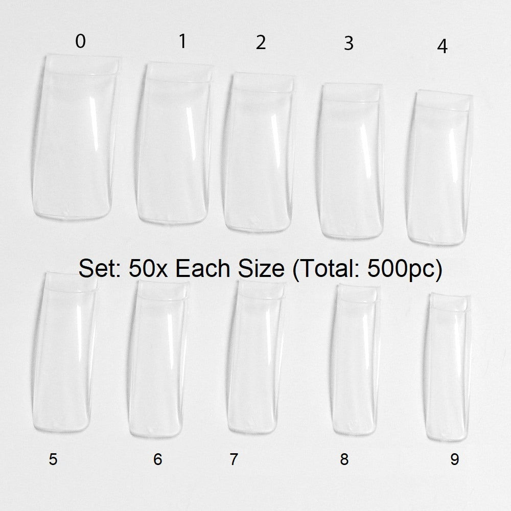 Esterla Tip Clear 50pc Diamond Nail Supplies