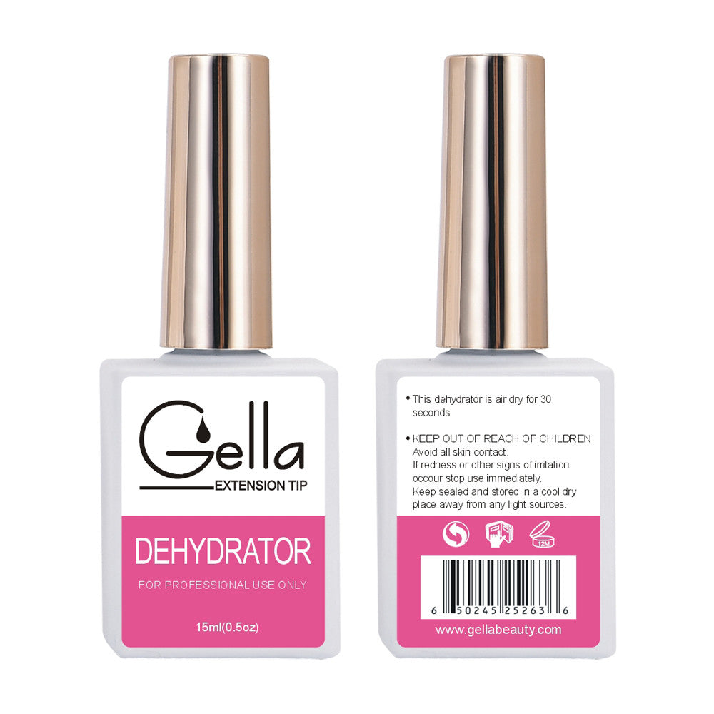 Gella Extension Tip Kit + Studio Lamp Medium Almond Diamond Nail Supplies