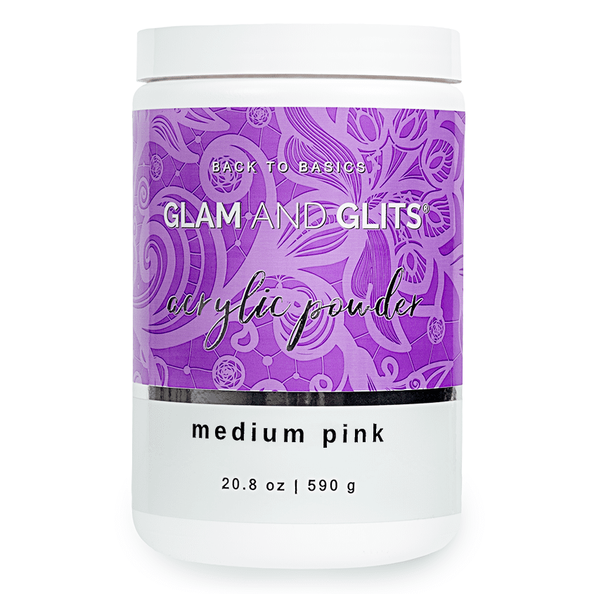 Back To Basics - Medium Pink 590g Diamond Nail Supplies