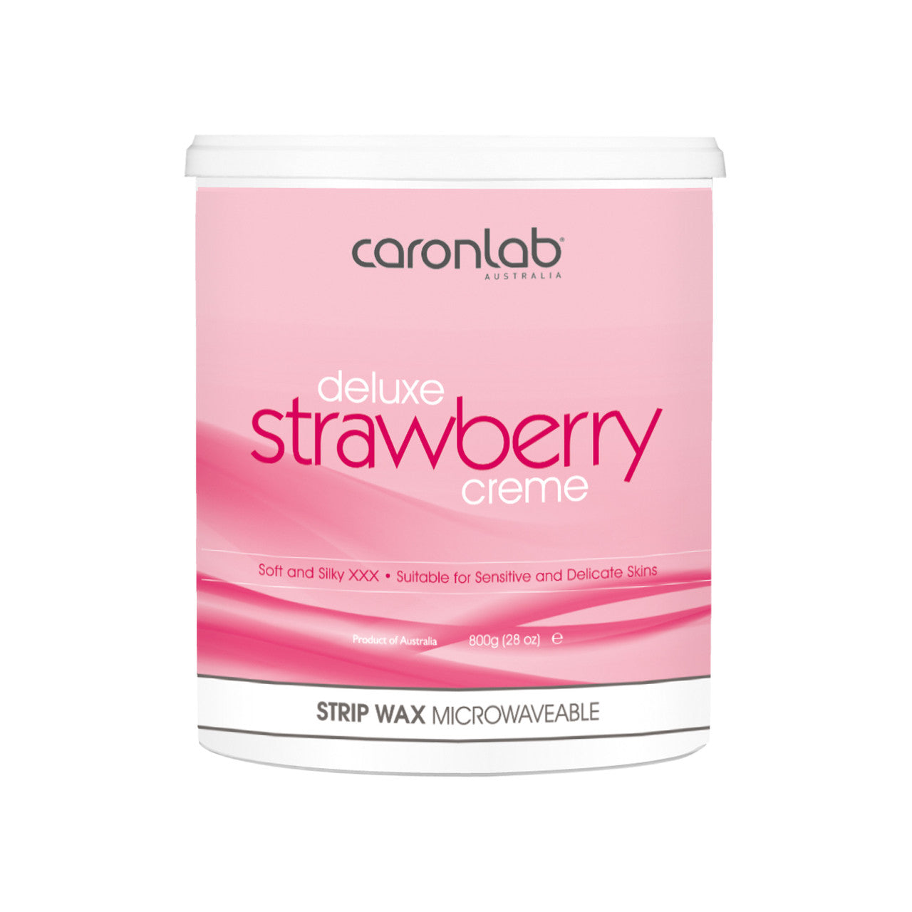Strawberry CrŠme Strip Wax 800ml Diamond Nail Supplies