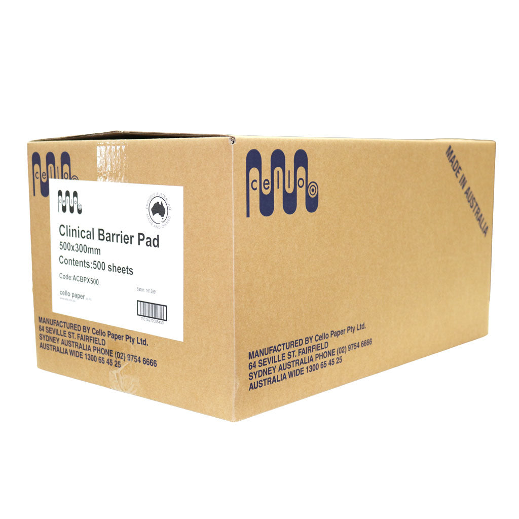 Clinical Barrier Pads Large 500pc (Carton)