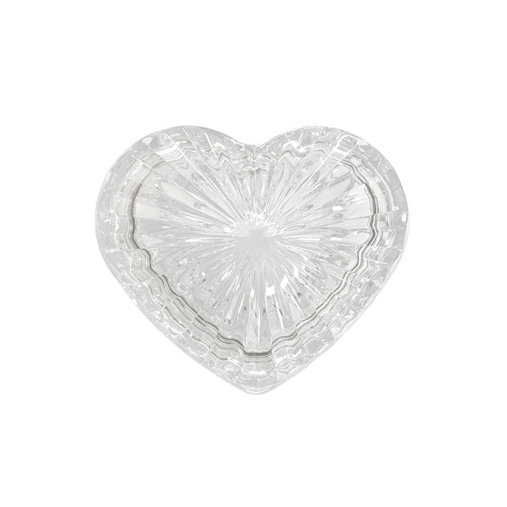 Crystal Jar - Heart Diamond Nail Supplies