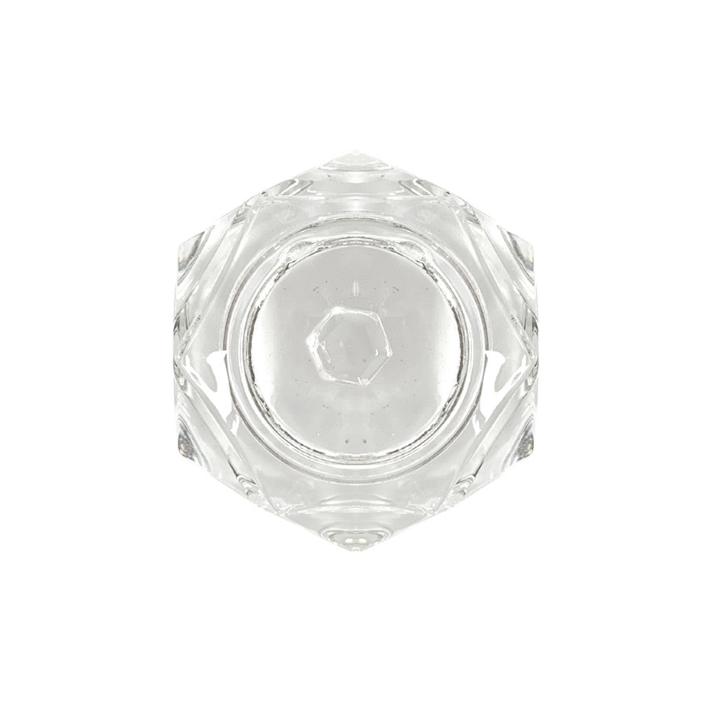 Crystal Jar - Hexagon Diamond Nail Supplies