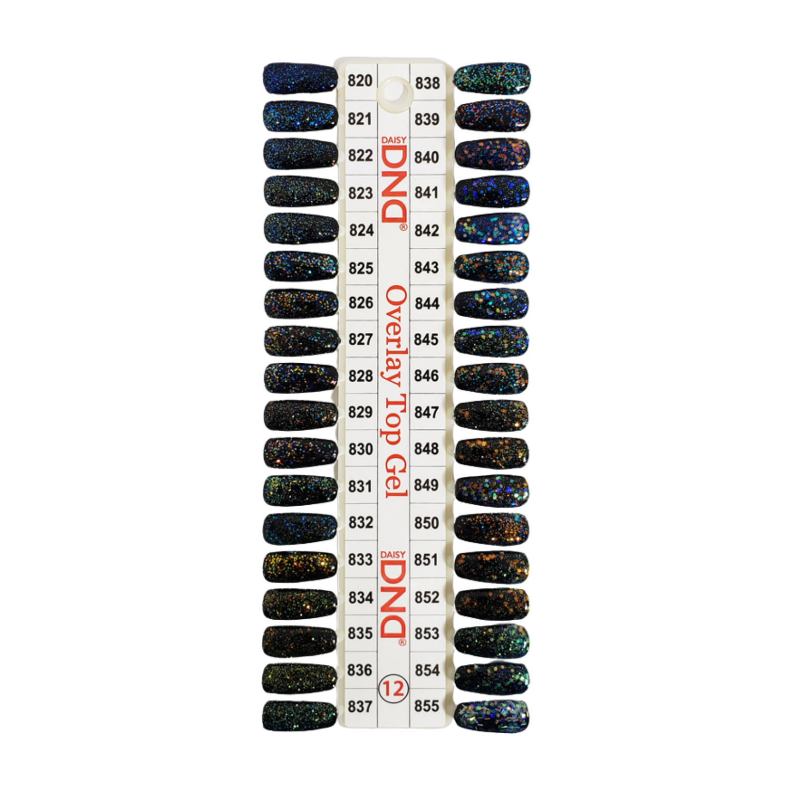 DND Duo Colour Chart Swatches - 12