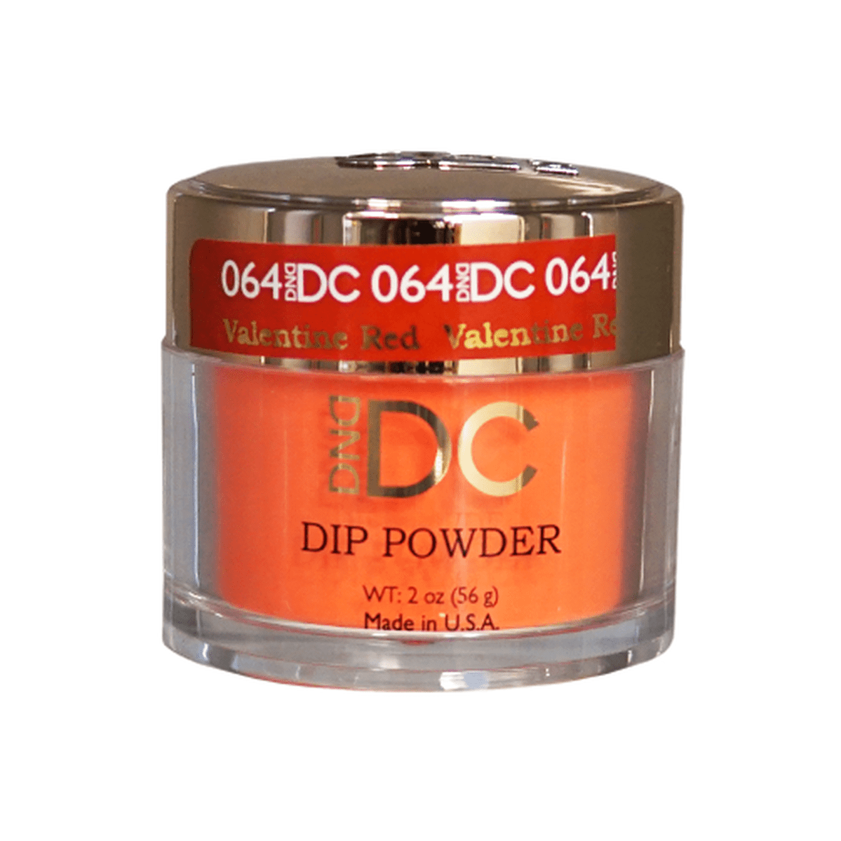 Dip Powder - DC064 Valentine Red Diamond Nail Supplies
