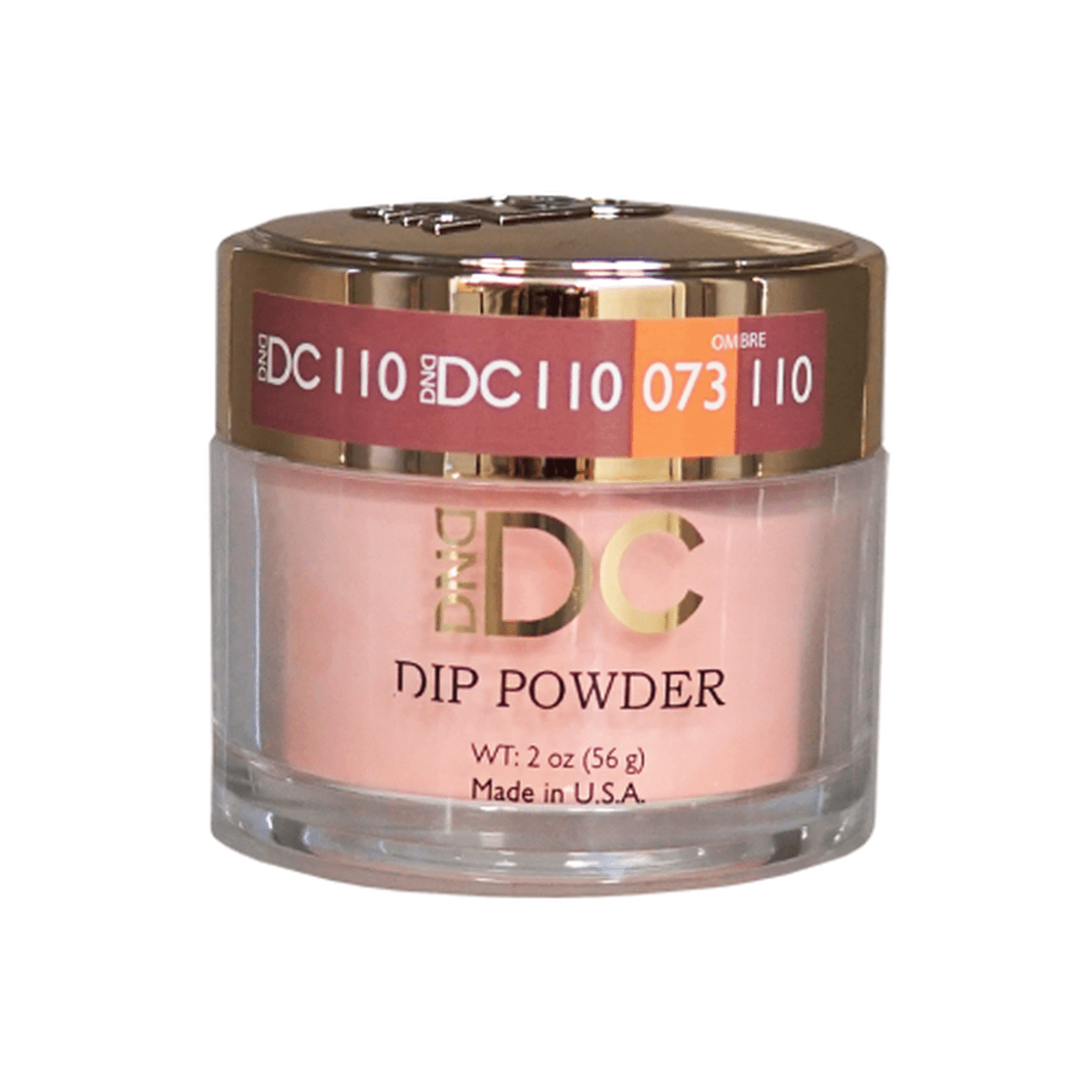 Dip Powder - DC110 Peach Jealousy Diamond Nail Supplies