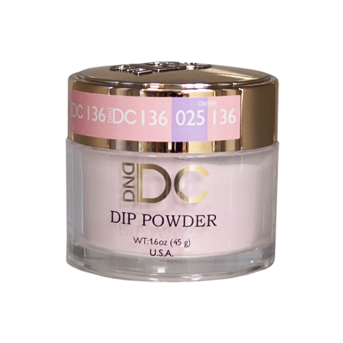 Dip Powder - DC136 Geranium Pink Diamond Nail Supplies