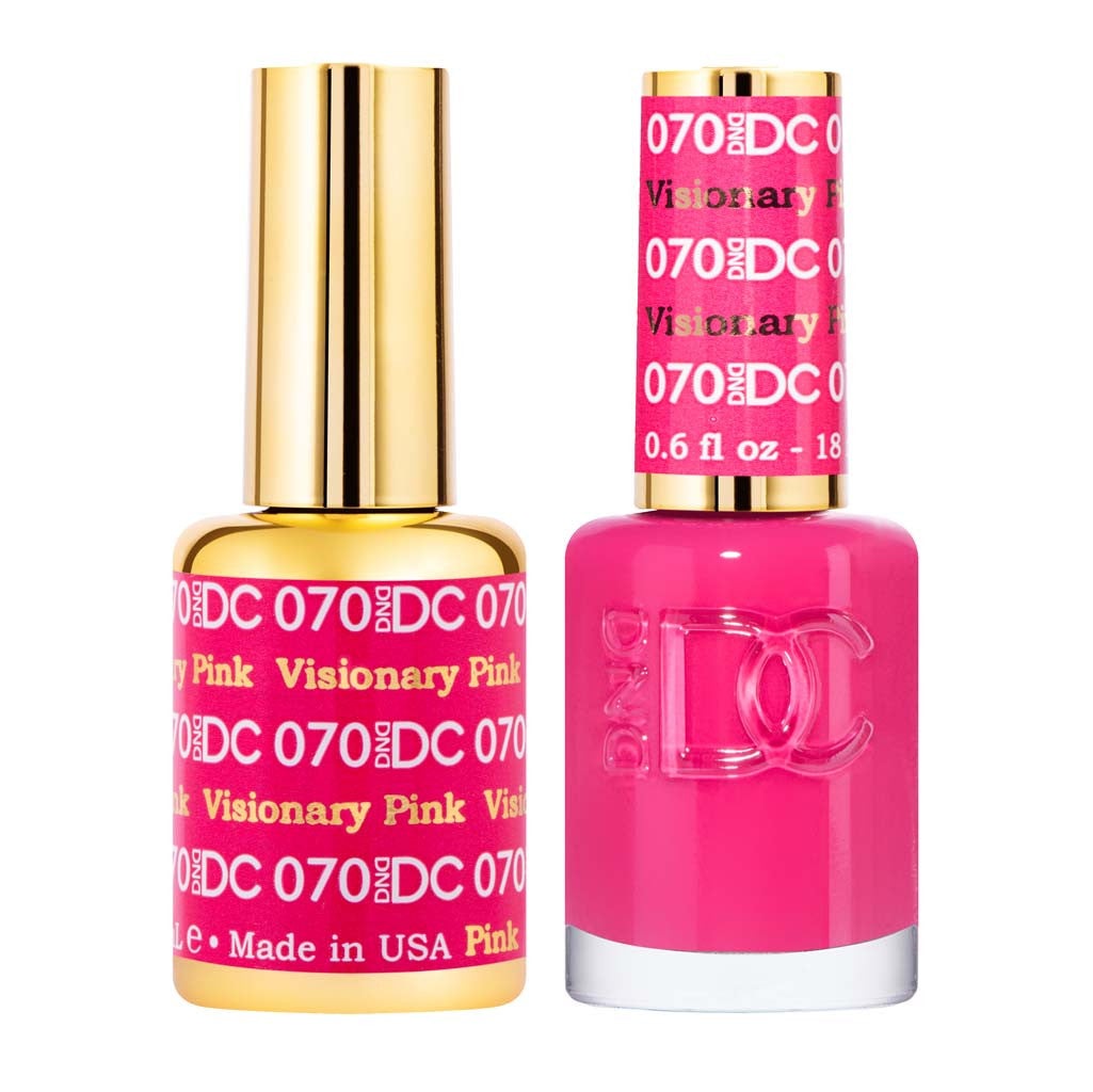 Duo Gel - DC070 Visionary Pink Diamond Nail Supplies