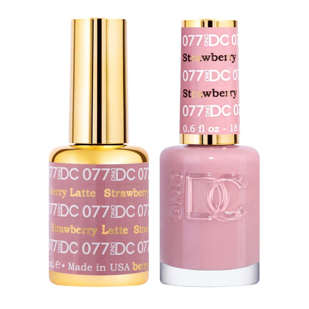 Duo Gel - DC077 Strawberry Latte Diamond Nail Supplies