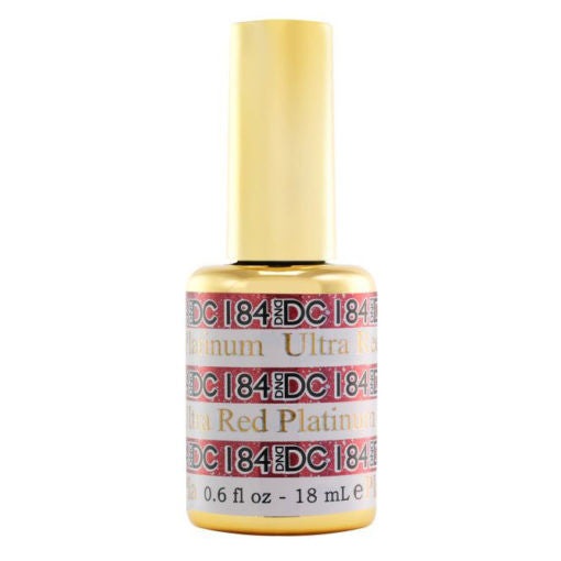 Platinum Gel - 184 Ultra Red Diamond Nail Supplies