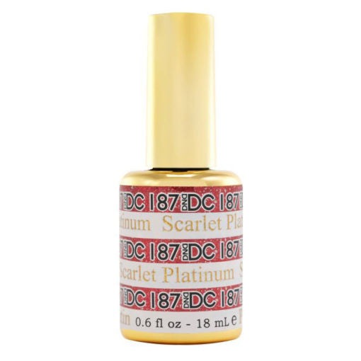 Platinum Gel - 187 Scarlet Diamond Nail Supplies