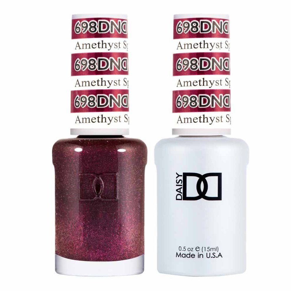 Duo Gel- 698 Amethyst Sparkles Diamond Nail Supplies