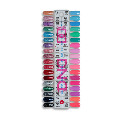 DND Duo Colour Chart Swatches - 4