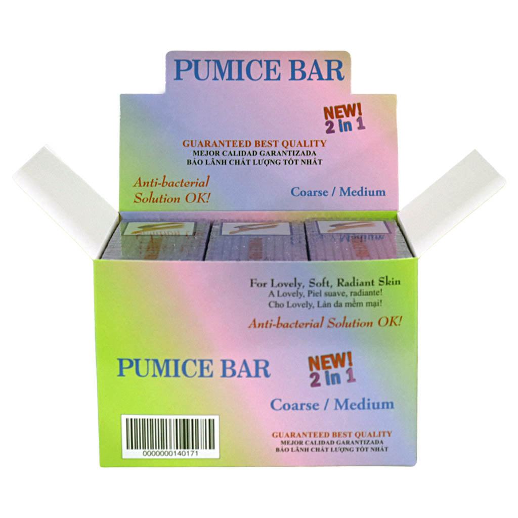 Pumice Pad - Purple Medium/Coarse 12pk