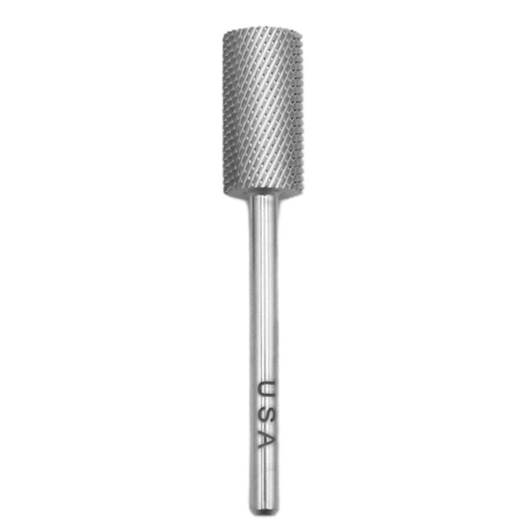 Drill Bit Large Barrel STXXC Silver 3/32" Diamond Nail Supplies