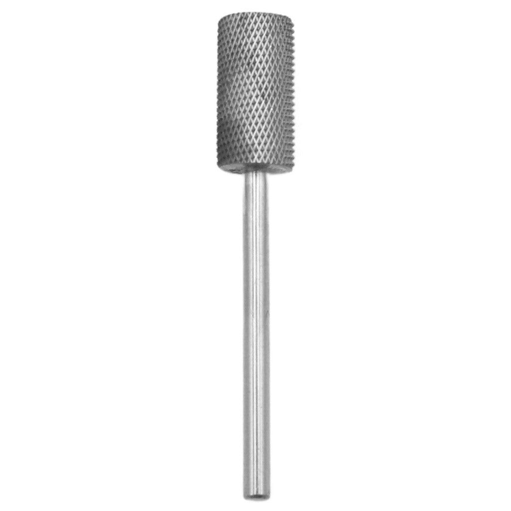 Drill Bit Large Barrel STM Silver 3/32" Diamond Nail Supplies