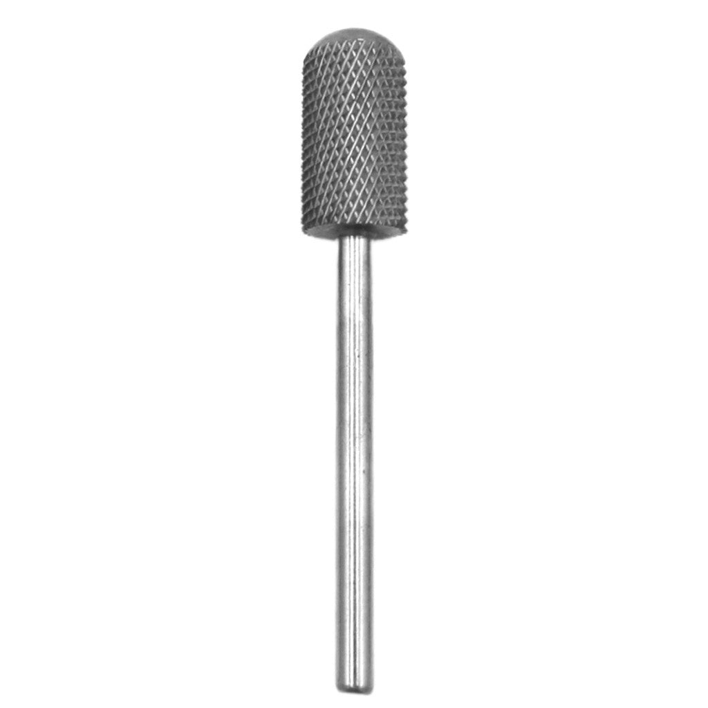 Drill Bit Smooth Top Large M Silver 3/32" Diamond Nail Supplies