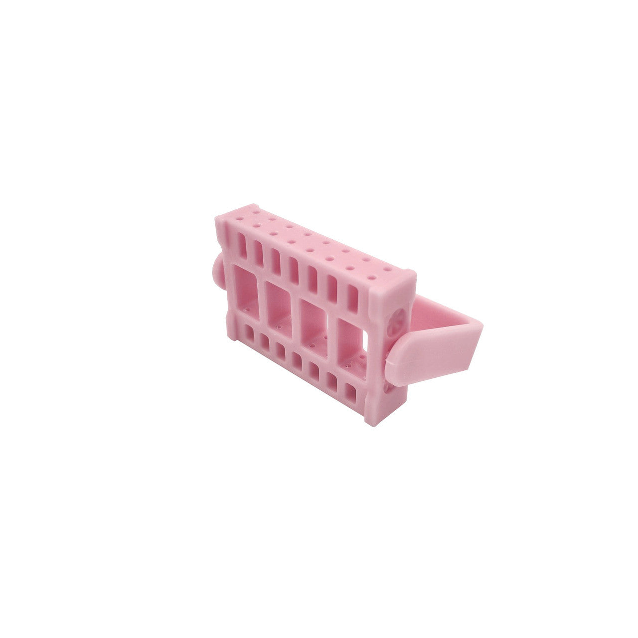 Drill Bit Holder 16 Bits Pink Diamond Nail Supplies