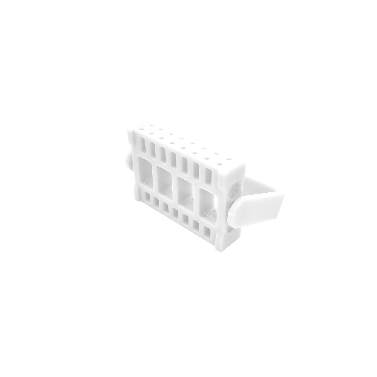 Drill Bit Holder 16 Bits White Diamond Nail Supplies