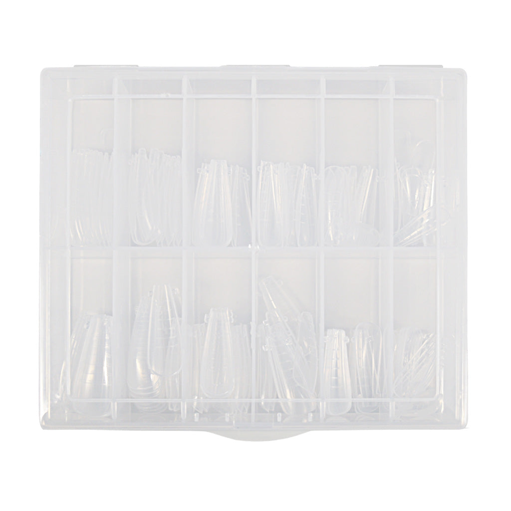 Dual Form Tips - Coffin #0-11 120pc