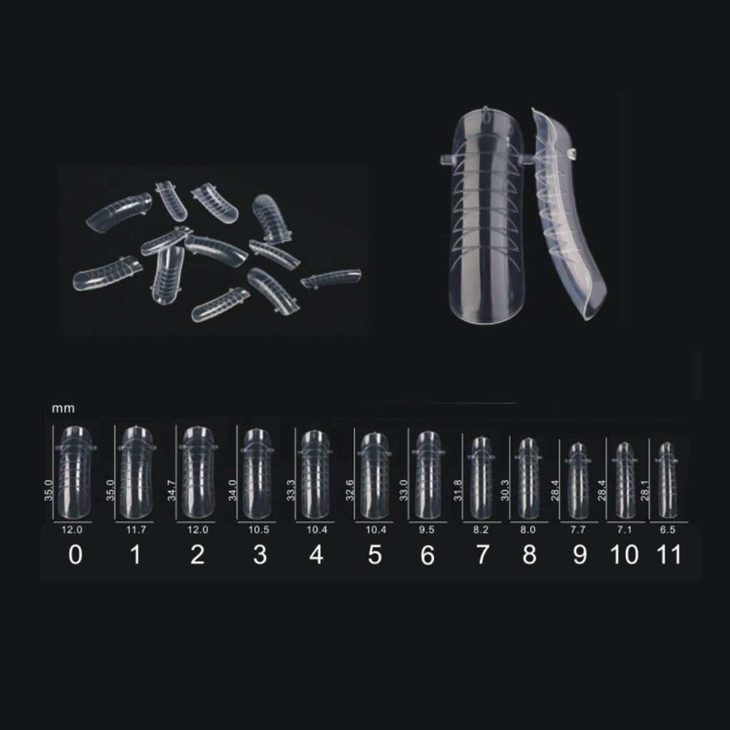 Dual Form Tips - Regular #0-11 120pc