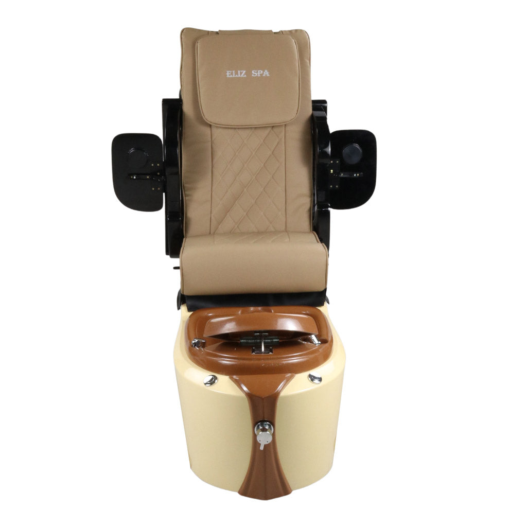 Pedicure Spa Chair - Toffee Black | Beige | Cream Pedicure Chair