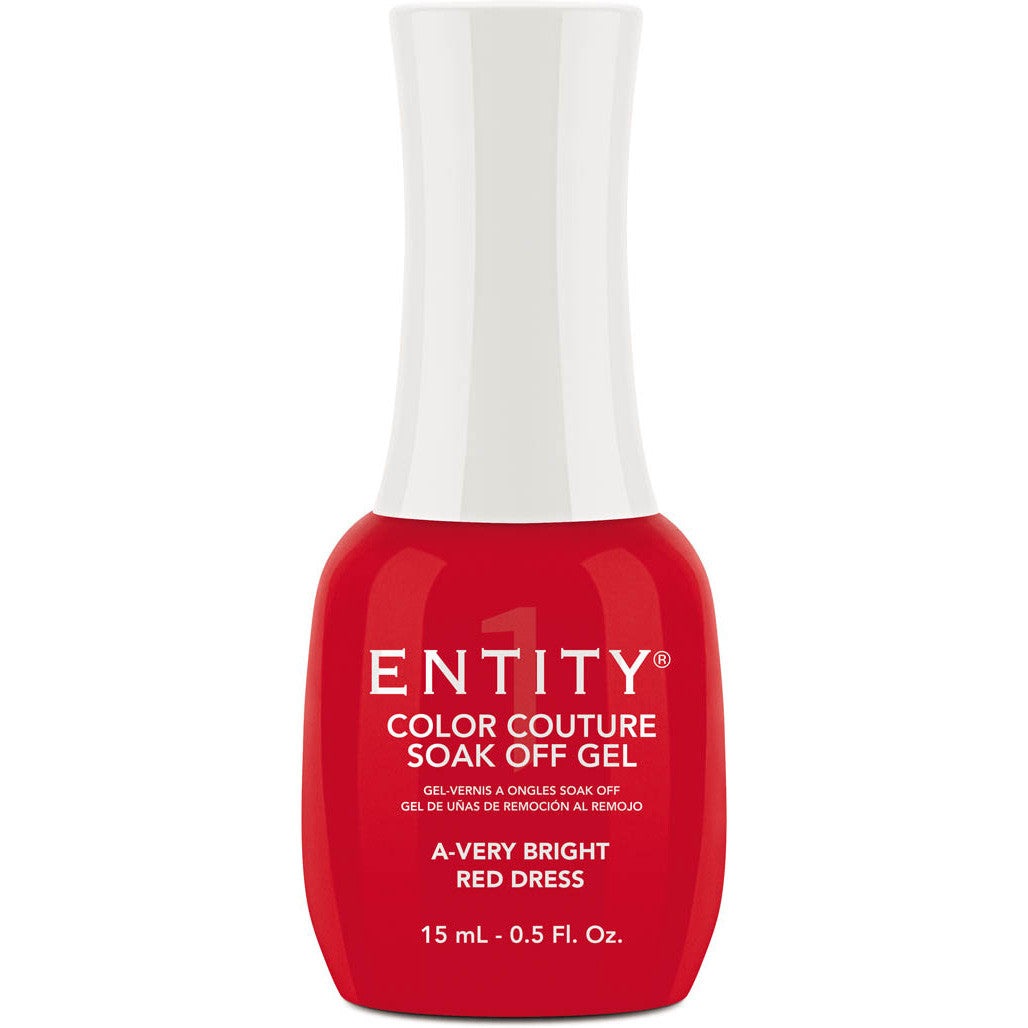 EOCC Soak Off Gel - 5301690 A-Very Bright Red Dress Diamond Nail Supplies
