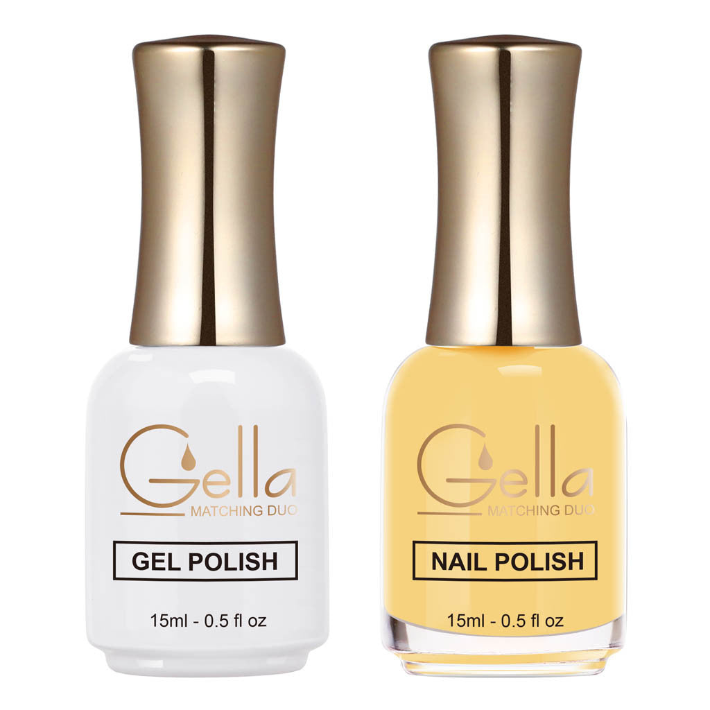 Matching Duo - GN039 Soft Lemon Diamond Nail Supplies