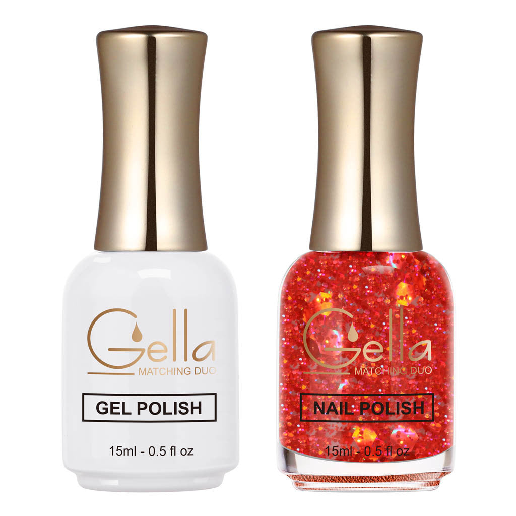 Matching Duo - GN123 Stawberry Sprinkles Diamond Nail Supplies