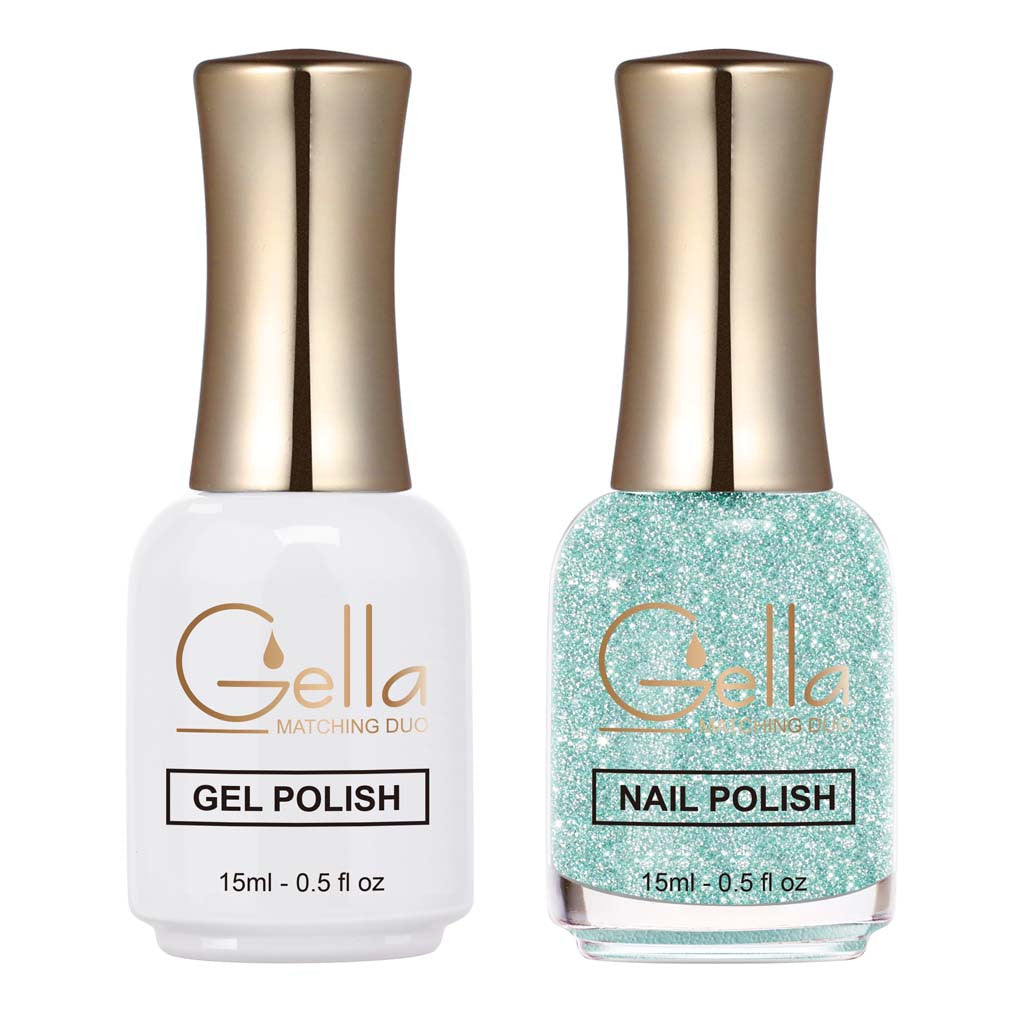 Reflective Matching Duo - GN147 Viridian Sparkle Diamond Nail Supplies
