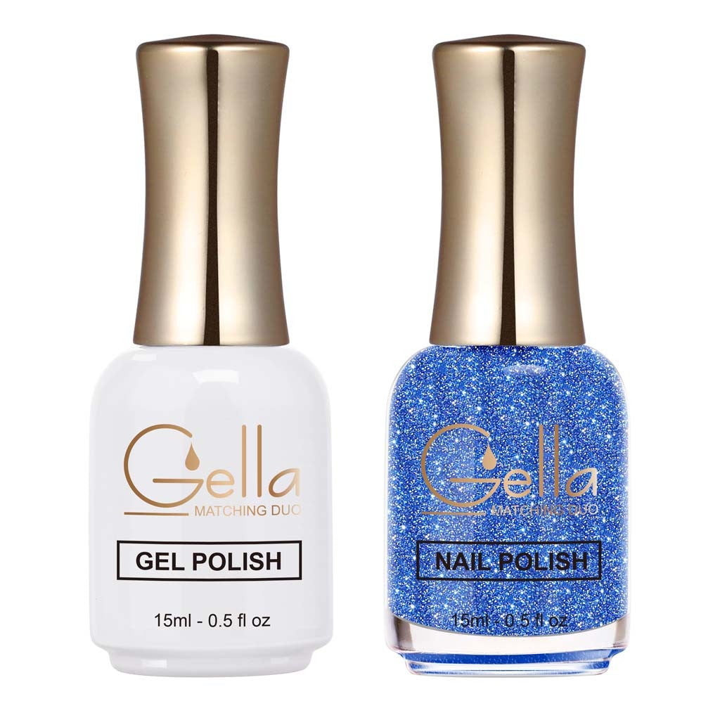 Reflective Matching Duo - GN165 Sapphire Diamond Nail Supplies