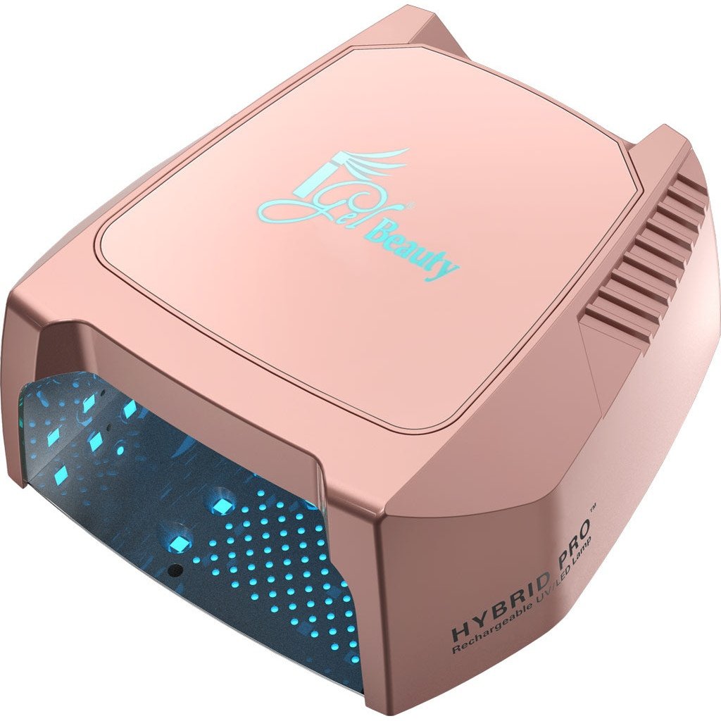 Hybrid Pro Wireless Rechargeable UV/LED Lamp - Rose Gold Nail Lamp