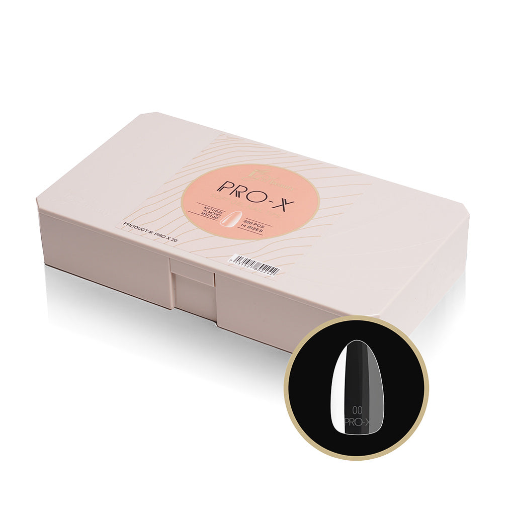 Pro-X Soft Gel Nail Tips - 20 Almond Medium