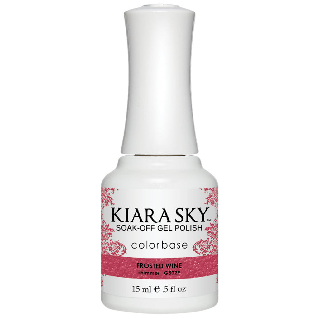 Gel Polish - G5029 Frosted Wine Diamond Nail Supplies