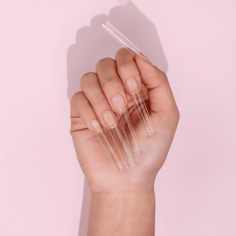 C-Curve Tip - CCTC03 XXL Square Clear 500pc Diamond Nail Supplies
