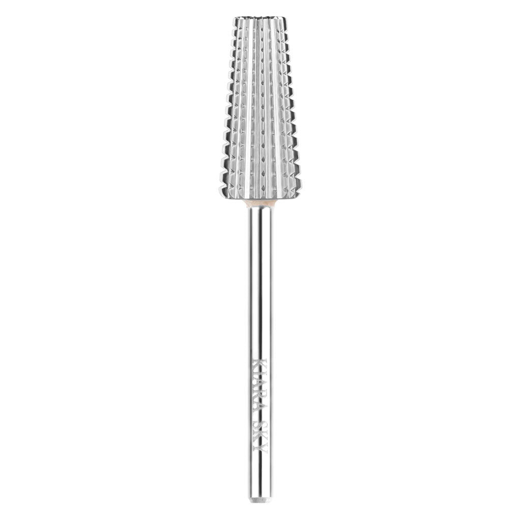 Drill Bit 5 IN 1 Coarse Silver 3/32" Diamond Nail Supplies