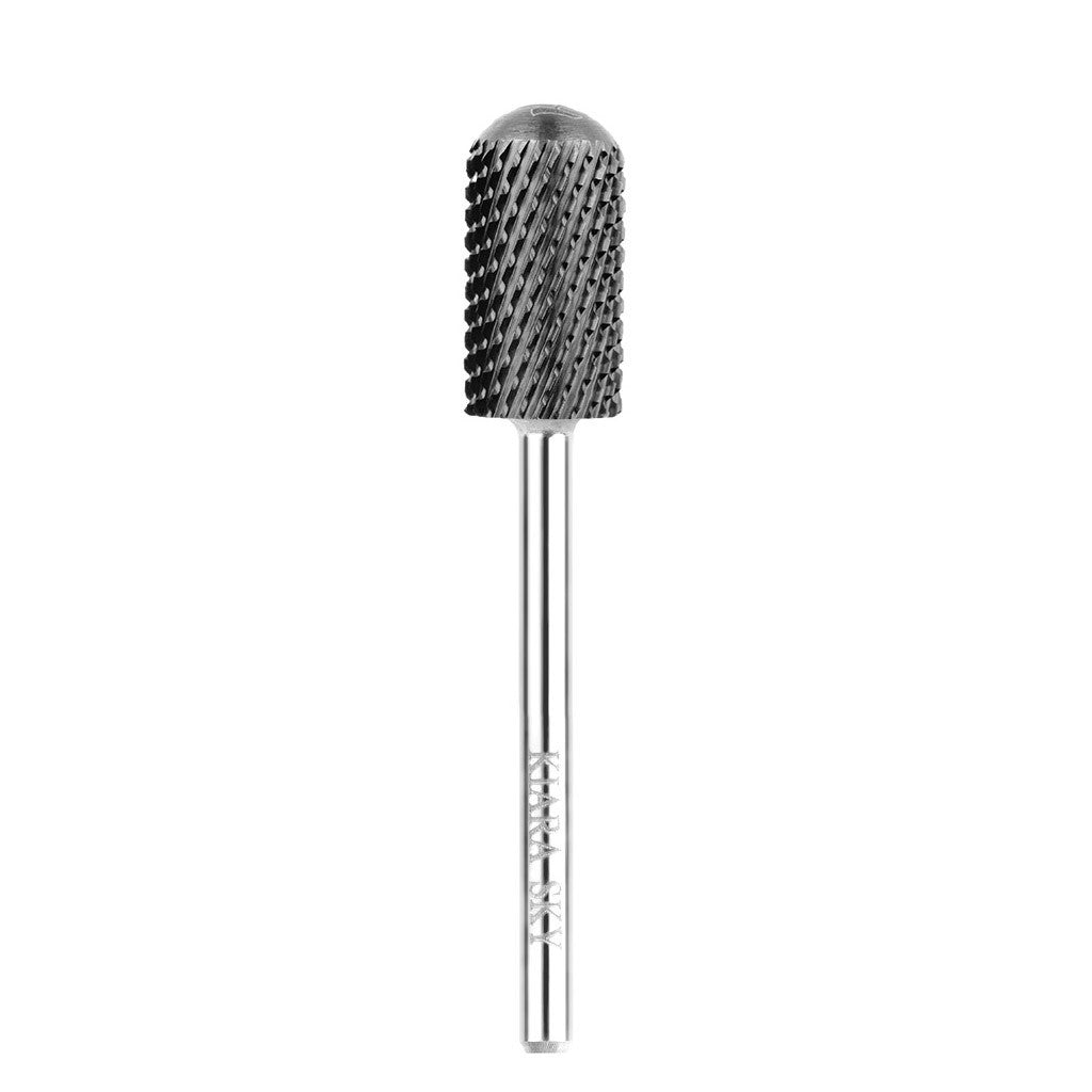 Drill Bit Large Smooth Top Coarse Black 3/32" Diamond Nail Supplies