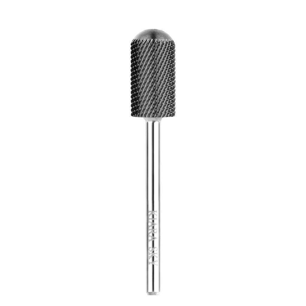 Drill Bit Large Smooth Top Medium Black 3/32" Diamond Nail Supplies