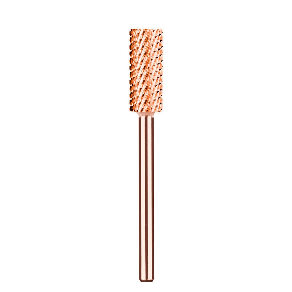 Drill Bit Small Barrel Coarse Rose Gold 3/32" Diamond Nail Supplies