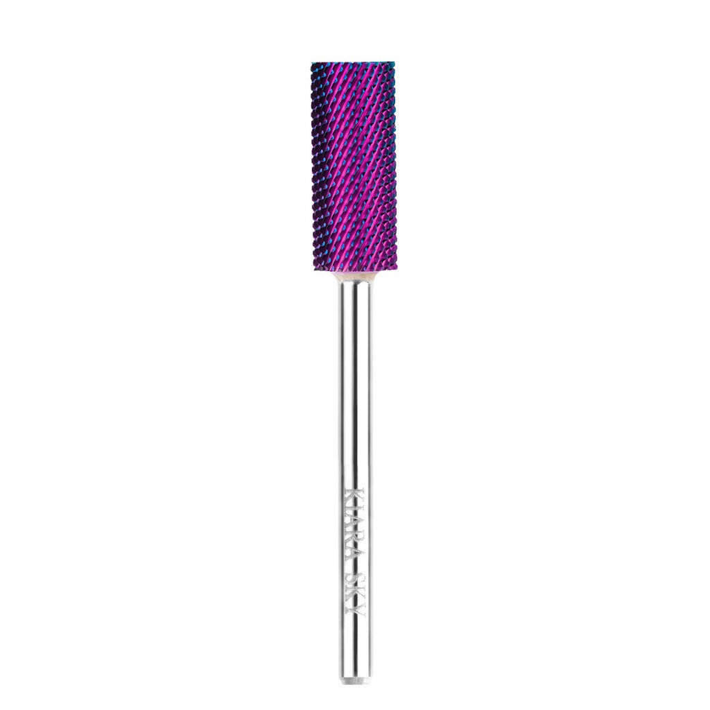 Drill Bit Small Barrel Fine Purple 3/32" Diamond Nail Supplies