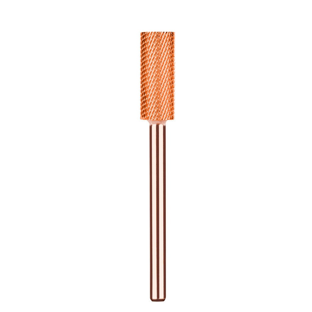 Drill Bit Small Barrel Fine Rose Gold 3/32" Diamond Nail Supplies