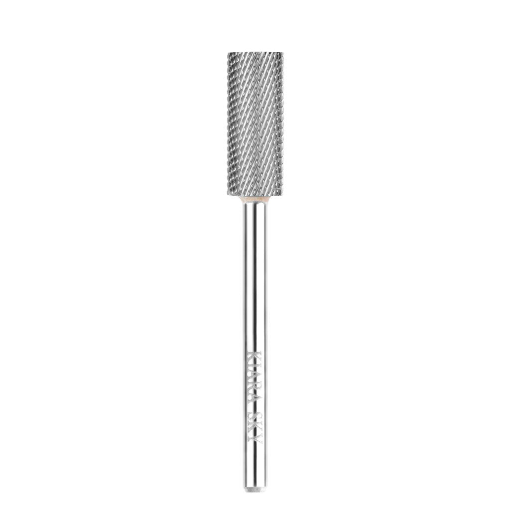 Drill Bit Small Barrel Fine Silver 3/32" Diamond Nail Supplies