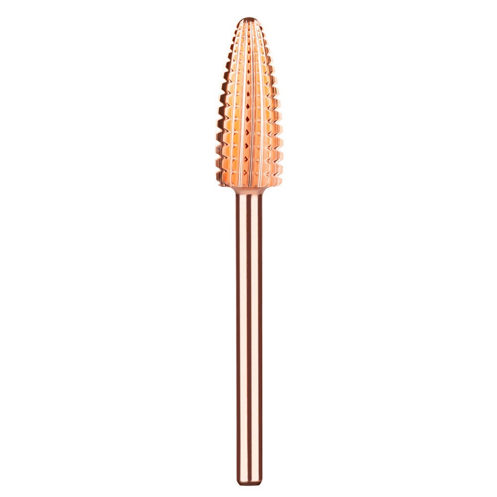 Drill Bit Typhoon Bit Coarse Rose Gold 3/32" Diamond Nail Supplies