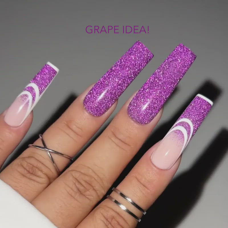 Diamond FX Acrylic Powder - AFX04 Grape Idea! Diamond Nail Supplies