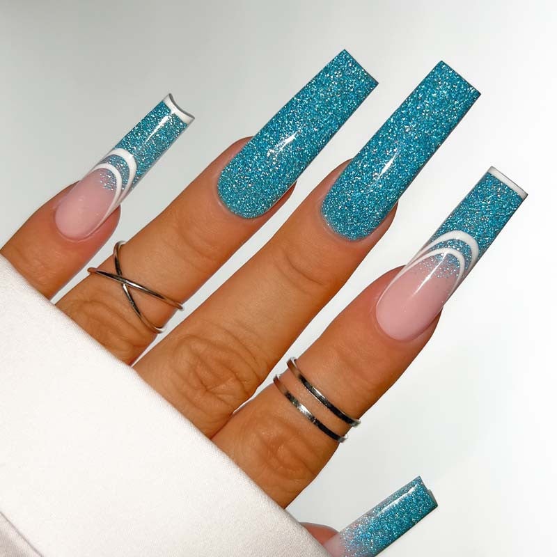 Diamond FX Acrylic Powder - AFX06 You Blue It Diamond Nail Supplies