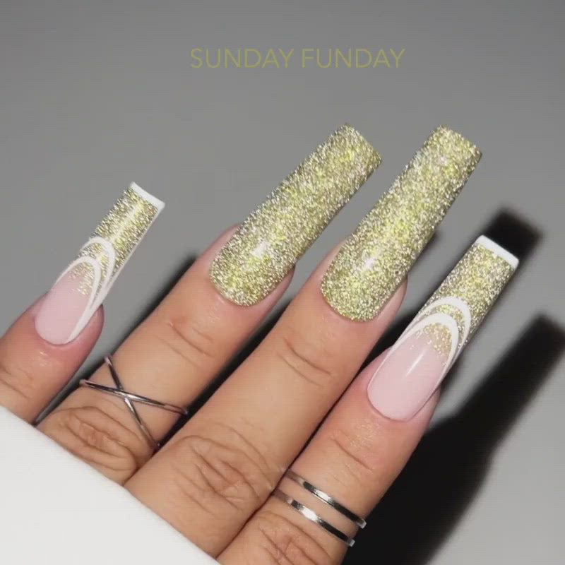 Diamond FX Acrylic Powder - AFX08 Sunday Funday Diamond Nail Supplies