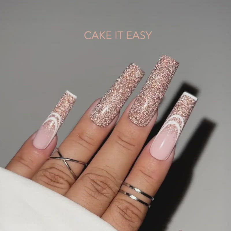 Diamond FX Acrylic Powder - AFX11 Cake-It-Easy Diamond Nail Supplies